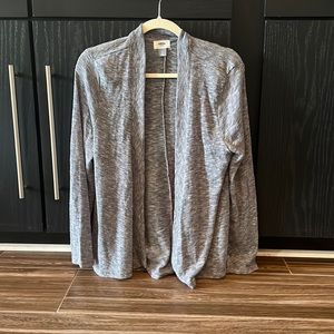 Grey old navy cardigan